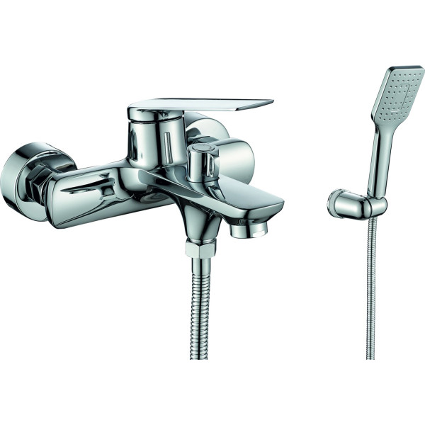 Смеситель для ванны с коротким изливом RUSH Беринг (Bering) (BE5535-44)