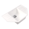 Мойка DrGans "Ирис", белый СМс (25.160.C0800.401)
