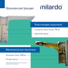 Смеситель для ванны Milardo Поли (Poli) черный матовый (POLBL00M02)