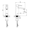 Смеситель для раковины Lemark Atlantiss (LM3237C)
