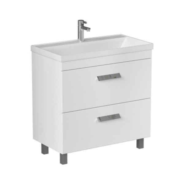 Тумба напольная Velvex Orlando 80 белый матовый под умывальник rkCla.80-81 (Classica 80) (tn.ORL.CLA.80.2Y белый матовый)