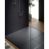 Душевой лоток TIMO Drain System 600 с вставкой "lines", черное золото (DS230106/18)