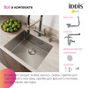 Мойка кухонная из нержавеющей стали IDDIS Edifice (EDI54S0i77)
