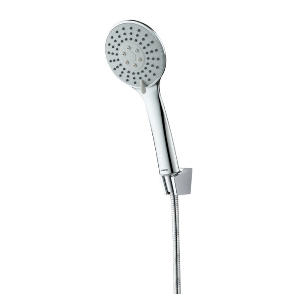 Душевой гарнитур с держателем, Essential, Milardo, 3303F10M16