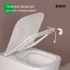 Универсальное сиденье для унитаза, 005, дюропласт, Soft Close, Easy Fix, IDDIS, 005DPSEi31