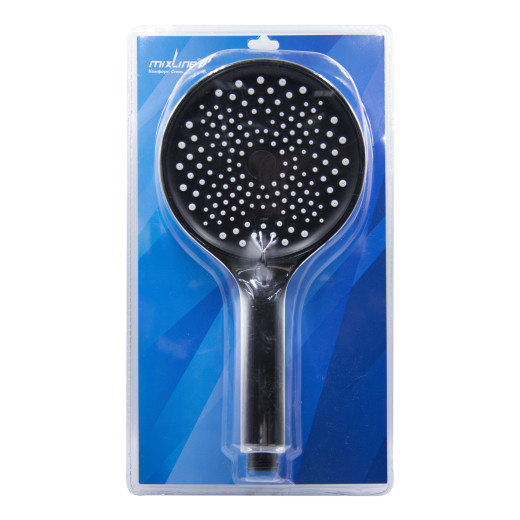 Лейка для душа MIXLINE ML 3032 3 позиции черный (554376)