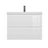 Тумба подвесная Cersanit MODUO 80 узкая белый под раковину S-UM-MOD80SL/1 (MODUO SLIM 80) (64126)