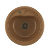 Мойка из искусственного мрамора MIXLINE ML-GM10 44x44 (525065)