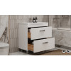 Тумба напольная Velvex Orlando 80 белый матовый под умывальник rkCla.80-81 (Classica 80) (tn.ORL.CLA.80.2Y белый матовый)