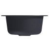 Мойкa MIXLINE ML-GM13 круглая антрацит (343) 495мм (глуб. чаши 200) NEW (551897)