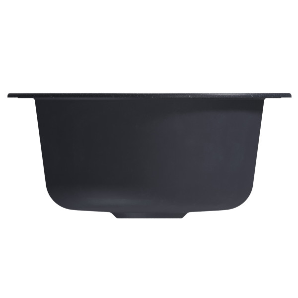 Мойкa MIXLINE ML-GM13 круглая антрацит (343) 495мм (глуб. чаши 200) NEW (551897)