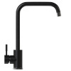 Смеситель для кухни MIXLINE ML-GS12 35к (308) черный высок. излив (550653)