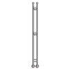 Полотенцесушитель MIXLINE водяной STAR 1 150/7,5 (1/2" ВР,вентиль угловой 3/4"х1/2" вн-нар) (556254)