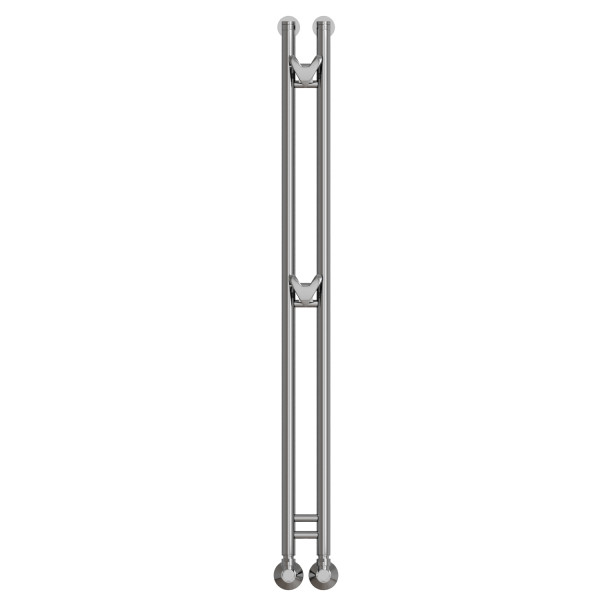 Полотенцесушитель MIXLINE водяной STAR 1 150/7,5 (1/2" ВР,вентиль угловой 3/4"х1/2" вн-нар) (556254)