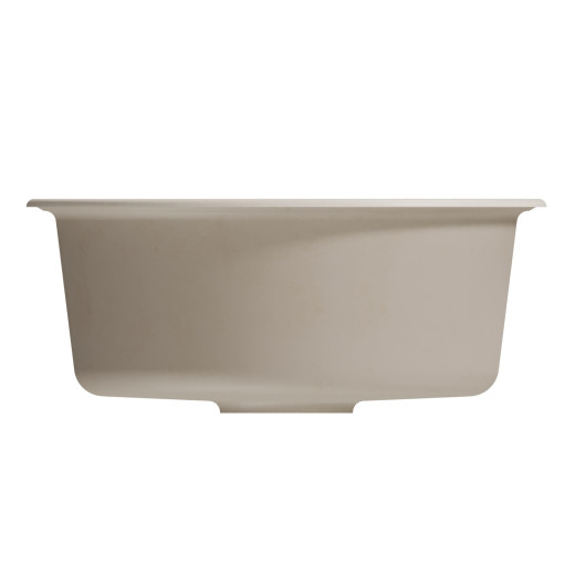 Мойкa MIXLINE ML-GM09 круглая  ультра-белая  (341) 510 мм (глуб. чаши 190) NEW (551802)