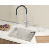 Кухонная мойка GRANULA KITCHEN SPACE RINZER кварц (5505RU, КРЕМАН)