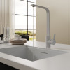 Смеситель для кухни MIXLINE ML-GS14 35к (341) молоко высок. излив (550684)