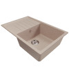 Мойка MIXLINE ML-GM19 с крылом песочная (302) 750*500*200мм NEW (551980)