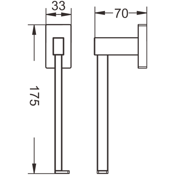 Держатель для туалетной бумаги BELZ (B90203-2)
