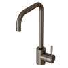 Смеситель для кухни 35k MIXLINE MLSS-0301BL трубчатый излив, ЧЕРНЫЙ ГРАФИТ (553814)