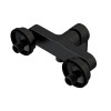 Смеситель для душа Cersanit BRASKO BLACK однорычажный черный (63109)