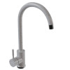 Смеситель для кухни MIXLINE ML-GS15 35к (310) серый высок. излив (550691)