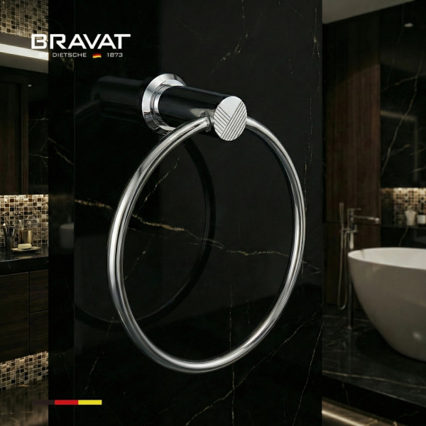 Держатель для полотенец BRAVAT (D71135CP-SW)