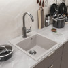 Мойка MIXLINE ML-GM28 белая (331) 450*500*190мм NEW (552181)