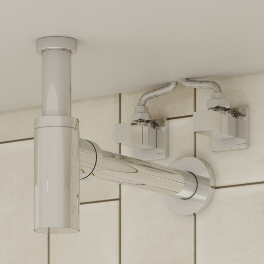 Кран угловой IDDIS Optima Home с отражателем, 1/2; 1/2, кран-букса, латунь (910B0Z3C2CZ)