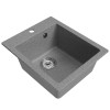 Мойка MIXLINE ML-GM14 темно-серая (309) 420*500*190мм NEW (551903)