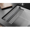 Кухонная мойка GRANULA KITCHEN SPACE RINZER кварц (5505RU, АРКТИК)