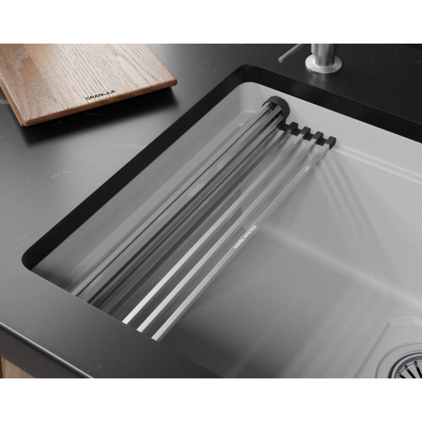 Кухонная мойка GRANULA KITCHEN SPACE RINZER кварц (5505RU, АРКТИК)