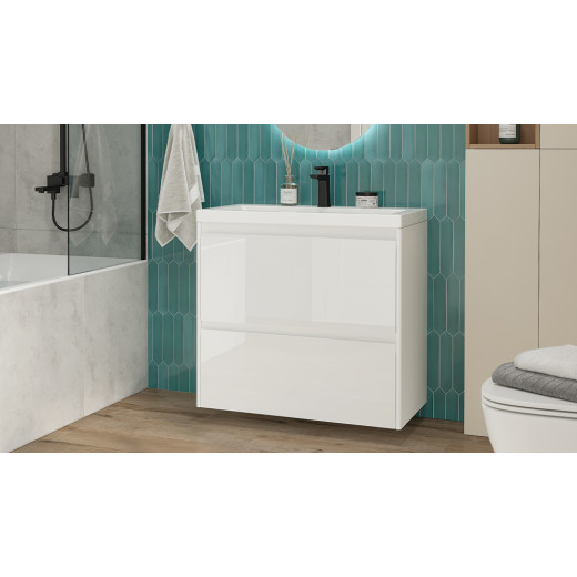 Тумба подвесная Velvex Klaufs 80.2Y-616.216 под раковину Ц0000005955 (Como) (tp.KLA.COM.80.2Y)