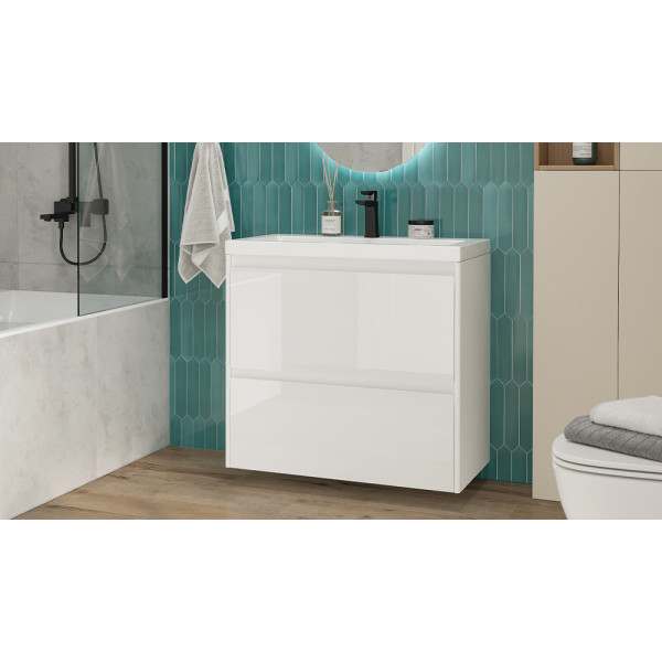 Тумба подвесная Velvex Klaufs 80.2Y-616.216 под раковину Ц0000005955 (Como) (tp.KLA.COM.80.2Y)