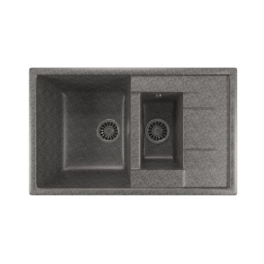 Мойка из искусственного мрамора MIXLINE ML-GM22 49,5x77 (525179)