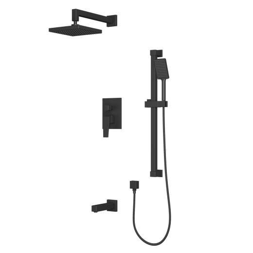 Встроенная душевая система RUSH Тира (Thira) (TR3635-60Black)