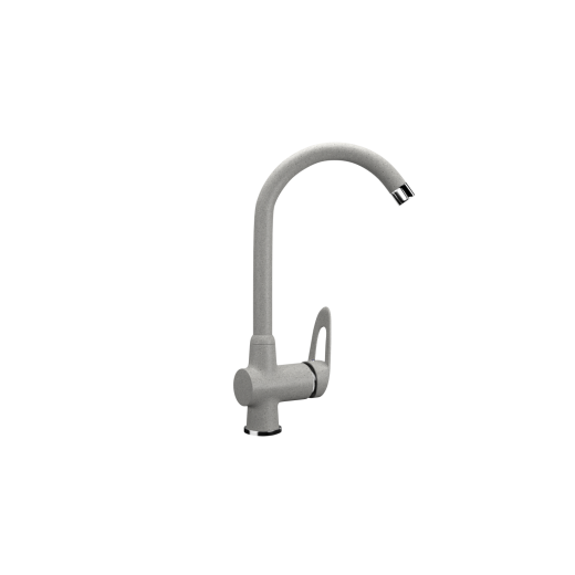 Смеситель для кухни ULGRAN Classic серый (U-006-310)