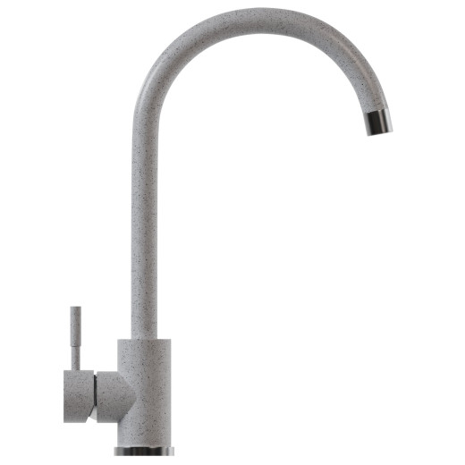 Смеситель для кухни MIXLINE ML-GS15 35к (310) серый высок. излив (550691)