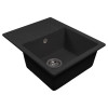 Мойка MIXLINE МЛ-ГМС103 (ML-GMS103) СТАНДАРТ с крылом, черный (308), 570*460*190мм (558116)