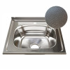 Мойка MIXLINE 50х50 (0,6) вып 3 1/2 16см с сифоном ДЕКОР (555228)