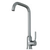 Смеситель для кухни MIXLINE ML40-032 "Flat" 35k высокий излив боковая ручка (553906)