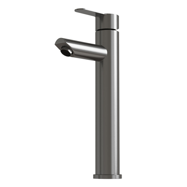 Смеситель для раковины 35k MIXLINE MLSS32-042 "Stainless" высокий излив нерж. (552274)