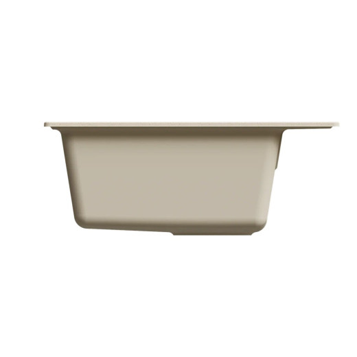 Мойкa MIXLINE МЛ-ГМУ04 (ML-GMU04) УЛЬТРА прямоугольная, бежевый камень, 565*495 мм (глуб. чаши 175) (556724)