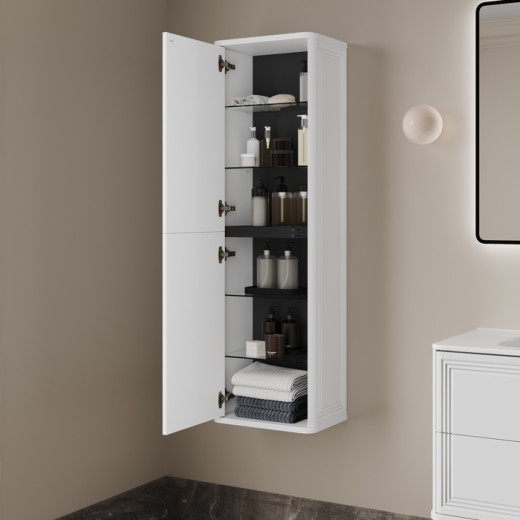 Пенал подвесной, 40 см, белый, Oxford Neo, IDDIS, OXN40W0i97