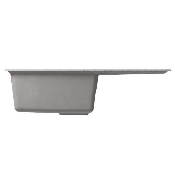 Мойка MIXLINE ML-GM31 с крылом серая (310) 770*500*190мм NEW (552191)