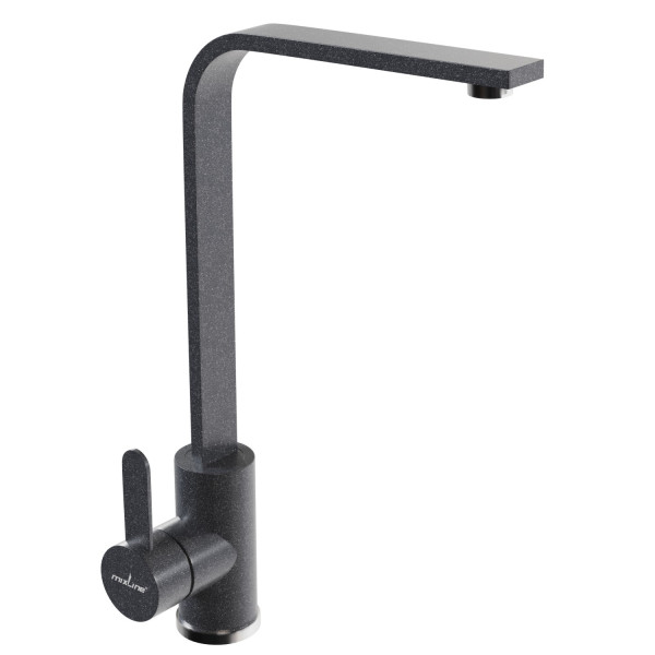 Смеситель для кухни MIXLINE ML-GS14 35к (309) темно-серый высок. излив (550680)