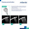 Душевой гарнитур со штангой Milardo Ideal Spa (ILS3C70M16)