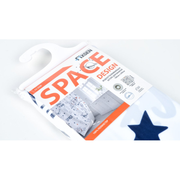 Штора для ванной Fixsen Design Space (FX-2508)