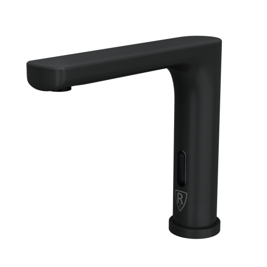 Смеситель для умывальника сенсорный черный RUSH Тинос (Tinos) (TI3732-12Black)