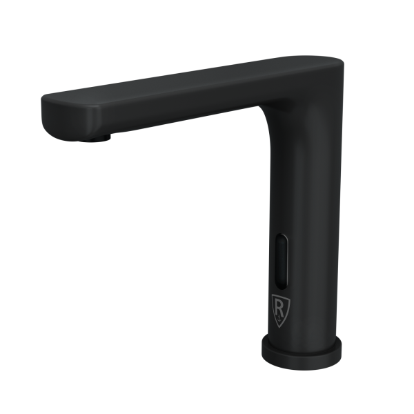 Смеситель для умывальника сенсорный черный RUSH Тинос (Tinos) (TI3732-12Black)